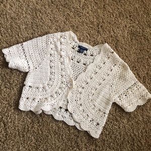 American eagle crochet Bolero